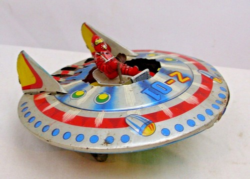 MARTIAN FLYING SAUCER Z-01 THE RED MAN 