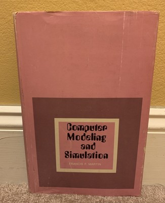 1968 COMPUTER MODELING AND SIMULATION VINTAGE DATA SCIENCE TEXT BOOK (16a)
