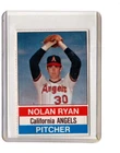 1976 Hostess Nolan Ryan Card #79 HAND CUT ANGELS HOF  VG/EX Mid Grade VINTAGE
