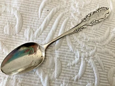 Antique Sterling Frank M. Whiting ORLEANS 1892 5 o'clock Teaspoon Mono