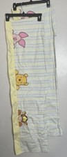 Vintage Disney Winnie the Pooh Tigger Piglet Window Valance 14  X 54" Stripes X 2