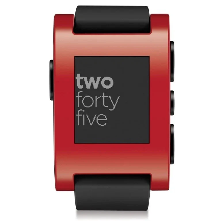 Factory Sealed Pebble 301RD Original Smartwatch - Rot - Bild 3 von 4