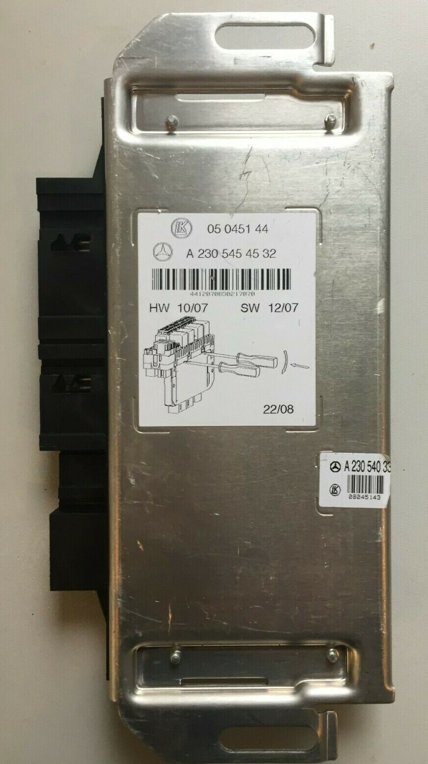 Mercedes-Benz SL R230 Sam Modul Steuergerät A2305454532 online 