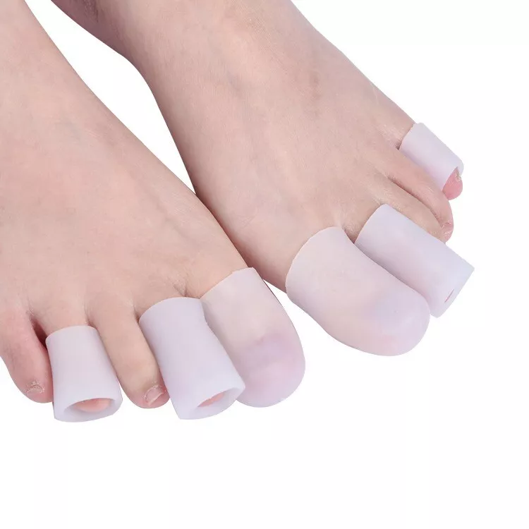 Of Silicone Finger Caps With Gel Sleeves For Pain Relief And