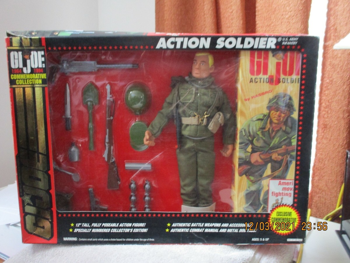 GIJOE COMMEMORATIVE COLLECTION, ACTION SOLDIER, US ARMY INFANTRY