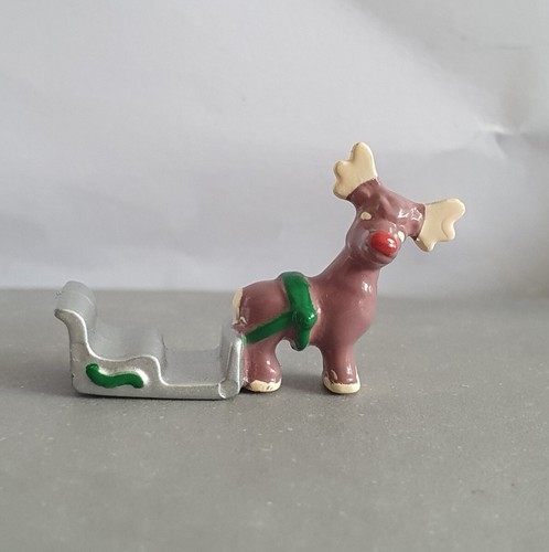 Vintage Bluebird 1993 Polly Pocket Musical Urlaub Chalet Rentier Puppe Figur