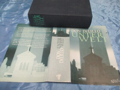 Don DeLillo , Unterwelt , Roman , 4. Auflage 1998 , TOP  Buch , Archiv , R 75