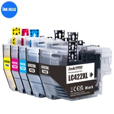 5 Ink Cartridge LC422XL Compatible With Brother MFC-J5340DW MFC-J5345DW