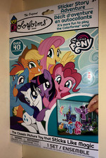 My Little Pony Colorforms sticker story picture over 40 colorforms