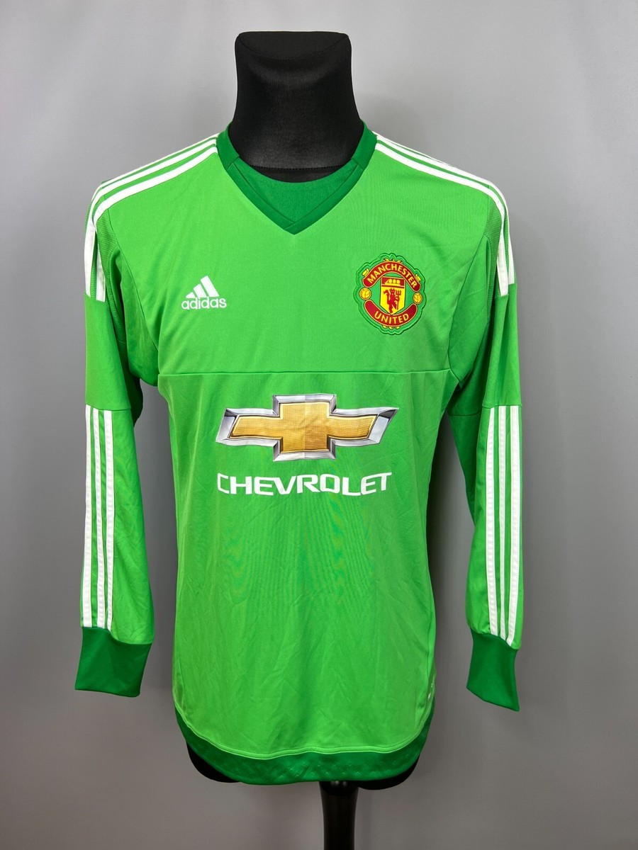 adidas MANCHESTER UNITED サッカーシャツ 新品 Mサイズ MANCHESTER UNITED 2015/2016 TRAINING FOOTBALL SHIRT JERSEY