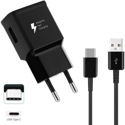 Schnellladegerät Netzteil USB C Ladekabel Für Samsung Galaxy S10 S8 S9 + C9 Pro