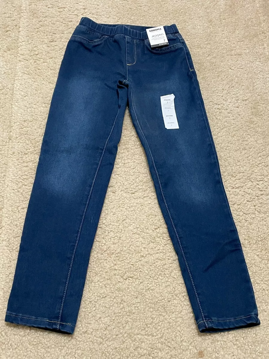 Sonoma Girl Jeggings Stretch Denim Pants Jeans Leggings Size 7