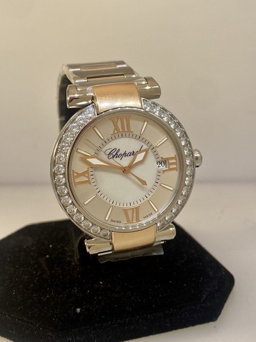 Chopard Imperiale Steel & Rose Gold Diamond Automatic Unisex Watch 388531-6004 - Picture 3 of 8
