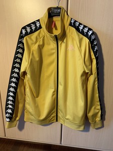 tuta kappa gialla nera