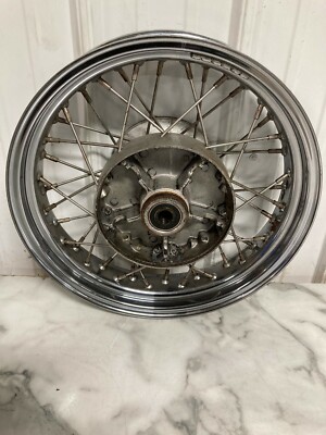 99 Triumph Thunderbird 900 rear back wheel rim straight