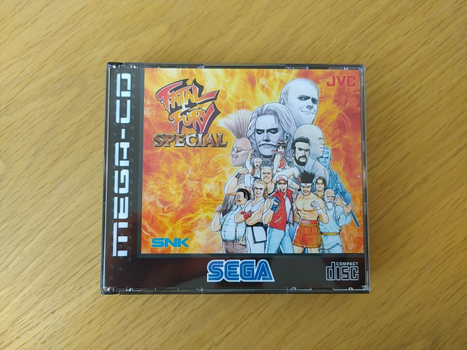 Fatal Fury Special repro Sega Mega-CD PAL Boîtier + Disque Mega CD