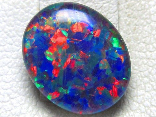 2.68 ct Natural Triplet Opal Loose Stone Size L:11mm W:9mm D:3mm Beautiful Rare - Picture 23 of 24