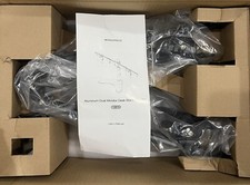 Monoprice Dual Monitor Free Standing Desk Mount 15 13815 New In Box 15" - 30"
