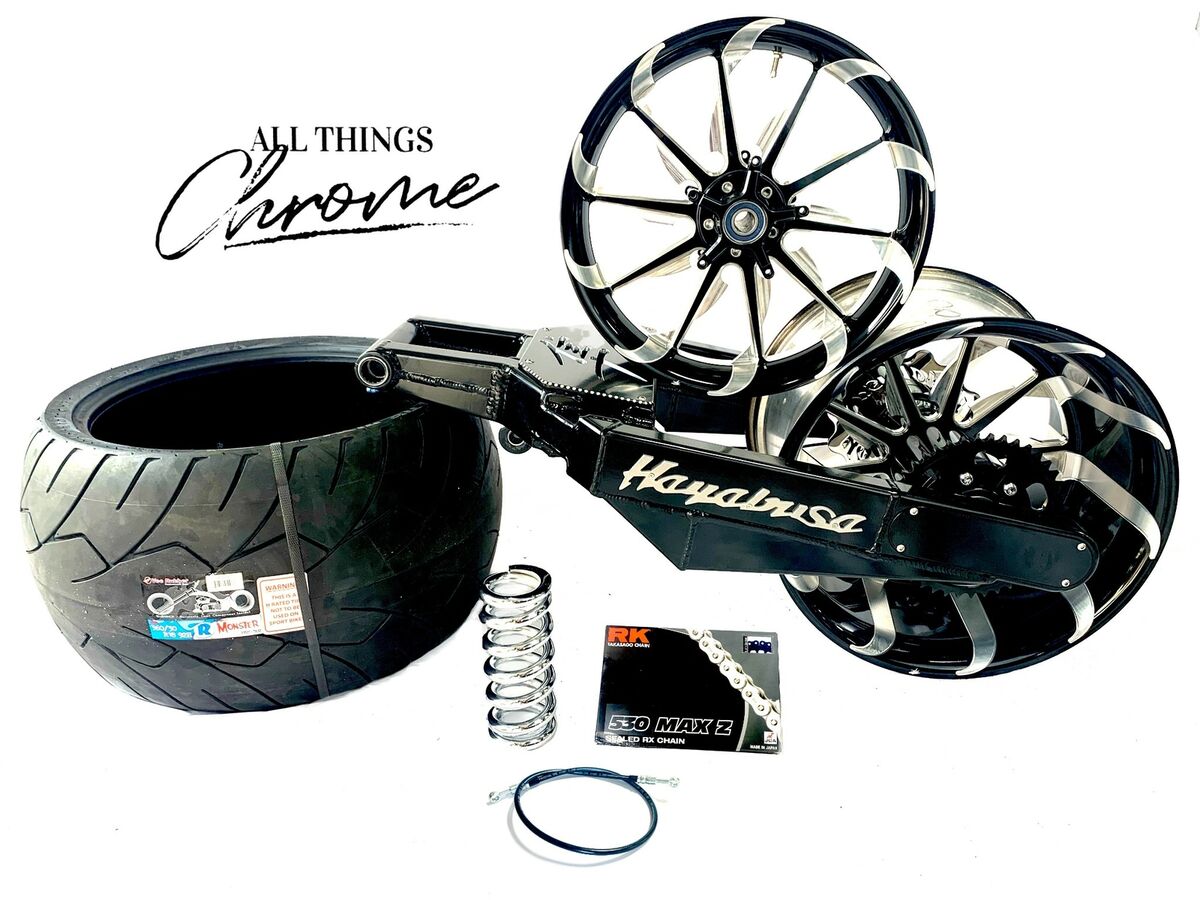 HAYABUSA 300 OSD FAT TIRE KIT BLACK CONTRAST TORNADO WHEEL HAYABUSA 300 OSD FAT TIRE KIT BLACK CONTRAST TORNADO WHEEL