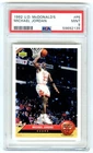 MICHAEL JORDAN~1992 UPPER DECK MCDONALD'S  PSA-9 MINT NBA CARD #P5 (NEW CASE)