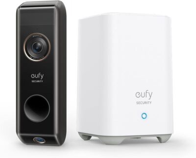 Eufy Security Video Doorbell Dual Camera Türklingel mit Kamera & Homebase 2K HD