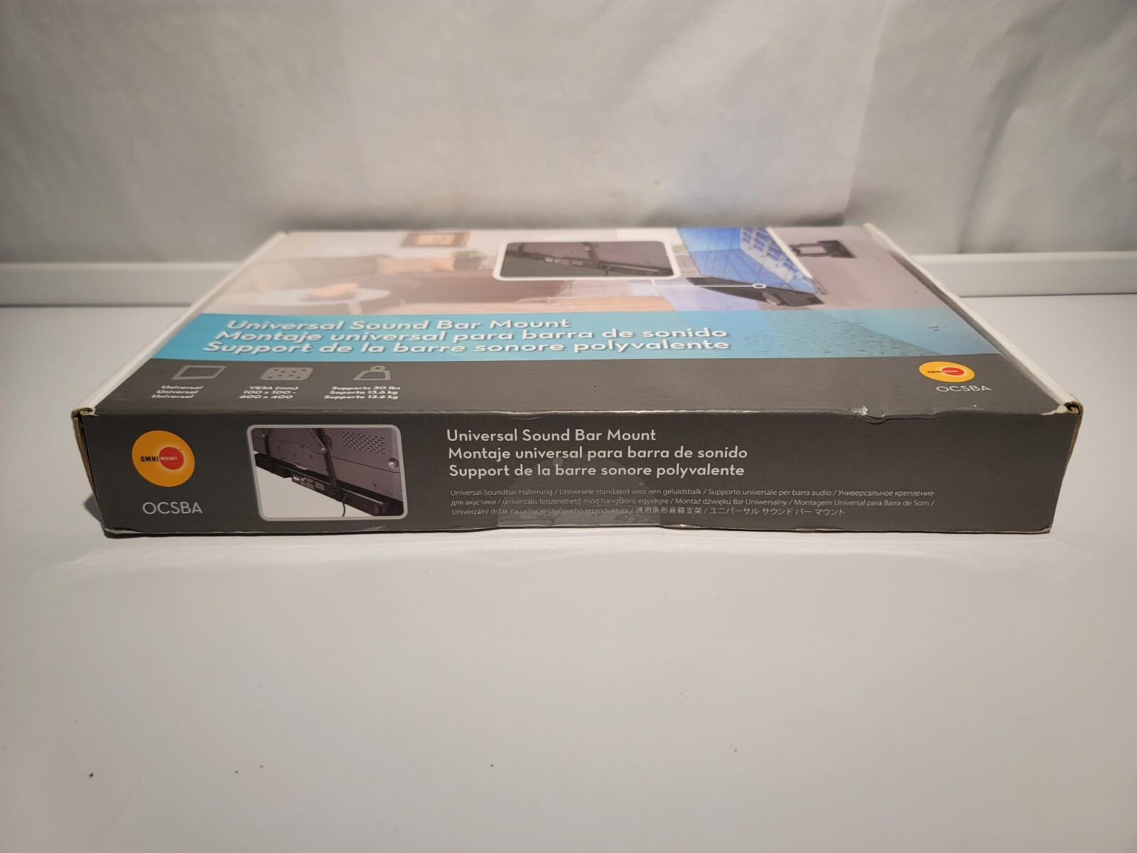 Ocsba Omnimount 97-799-223 Universal Sound Bar Mount Supports 30 lbs.