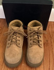 Boys Stride Rite Bismark LC Wheat Nubuck Boots Size 12 XW Style 4072906