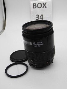 NIKON AF Nikkor 28-85mm f 3.5-4.5 + new filter + f / cap fully tested CLEAR