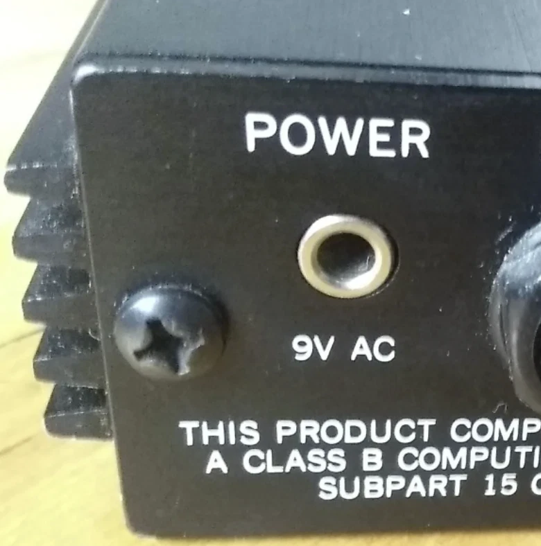 ALESIS MIDIVERB II 2 (EARLY VERSION) POWER SUPPLY ADAPTER AC 9V 830MA 3.5MM - Image 4 of 4