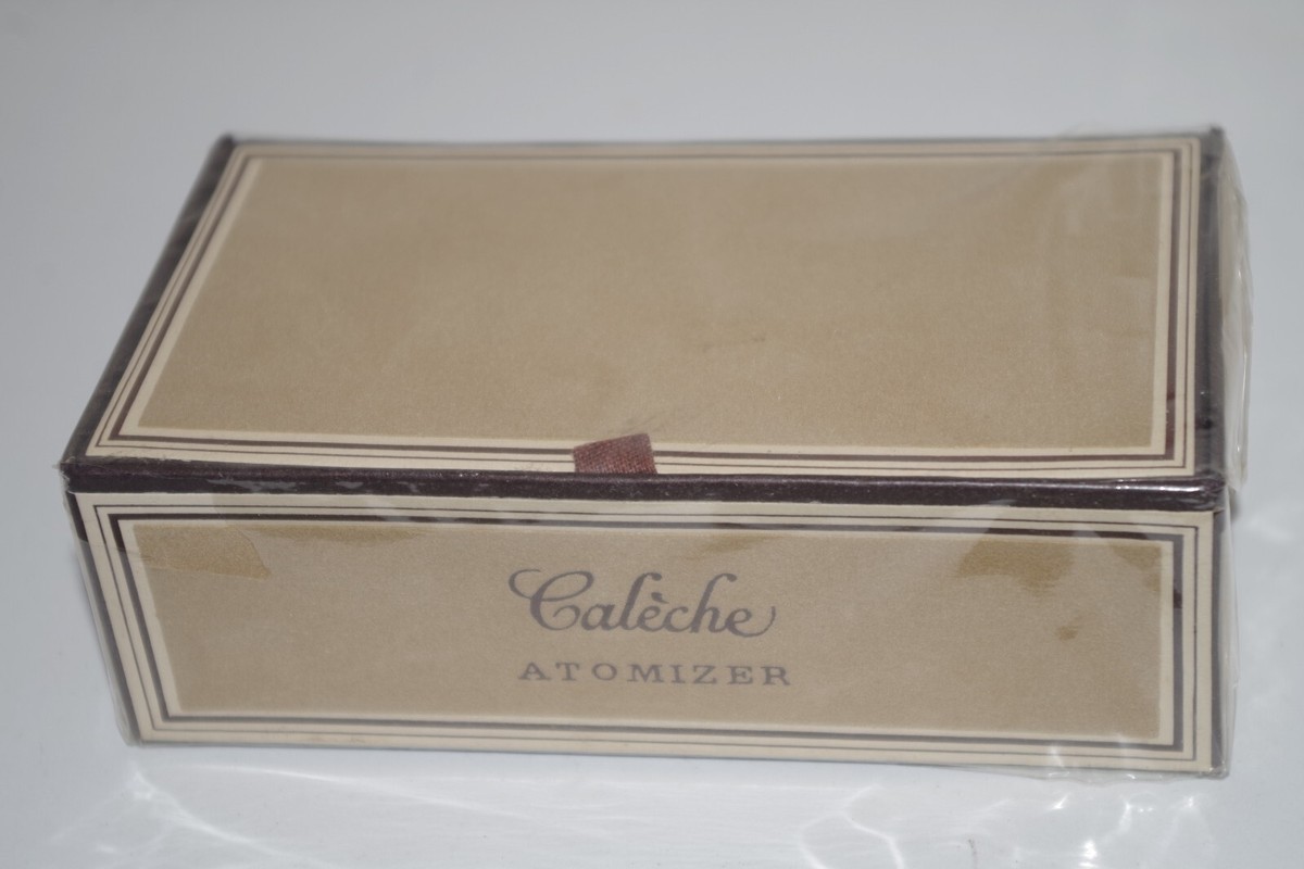 Rare Vintage NIB HERMES Caleche Perfume Atomizer - Sac 15214 1/4