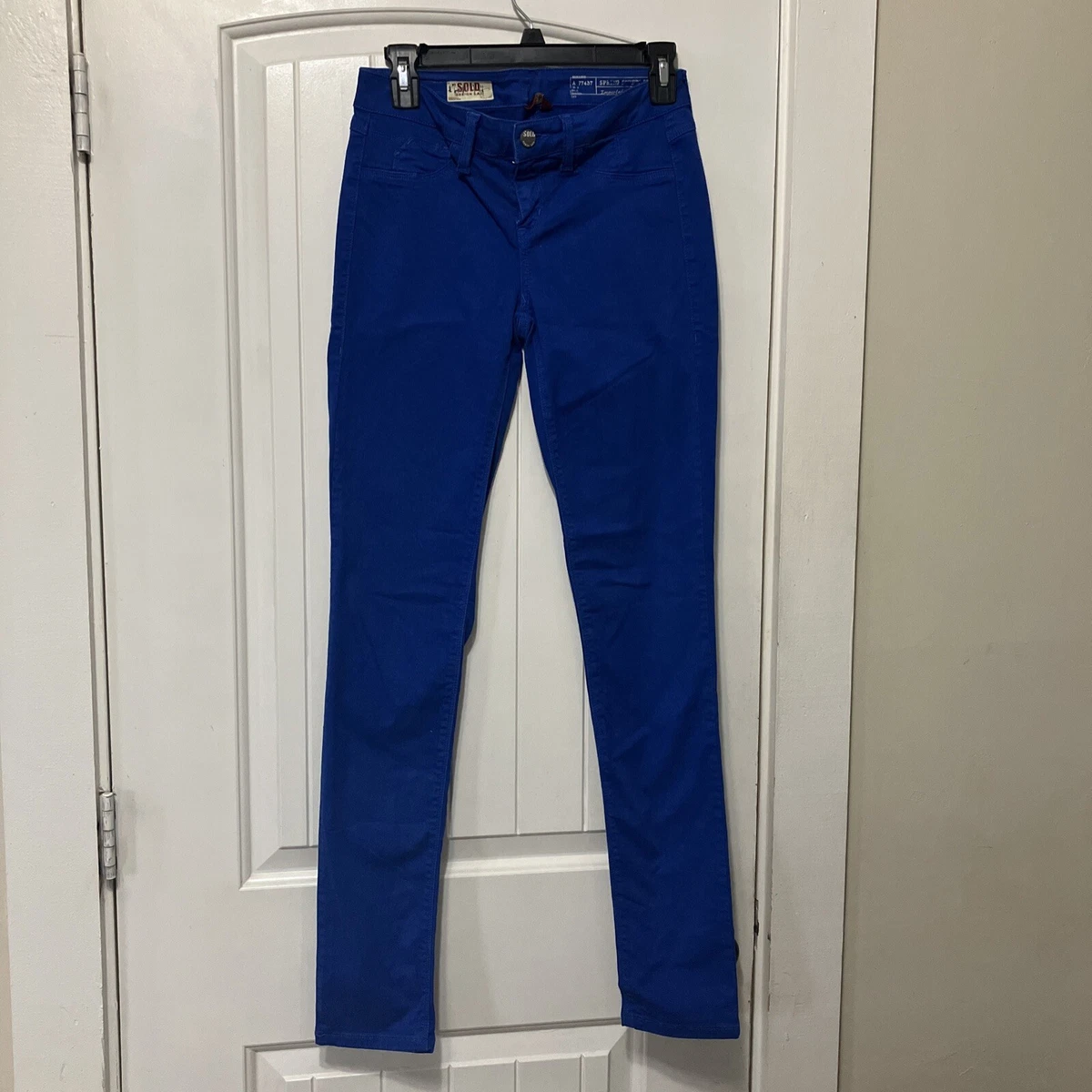 Sold Design Lab Jeans Womens 26 Bright Blue