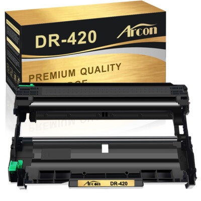 TN450 DR420 Kit Toner Brother: 2 TN450 1 Batteria DR420 Per HL-2240, 2270DW, 2280DW, MFC-7360N - Compatibile, Garanzia 1 Anno Ricambio Economico Stampanti Brother