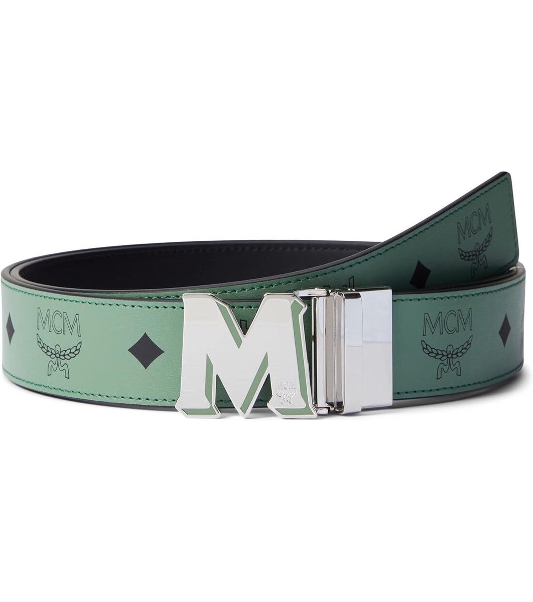 MCM 'Claus' Epoxy M Green/Black Reversible Splash Logo