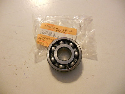NOS Kawasaki Ball Bearing CT2 W1SS KAF950 KAF620 KZ650 601B6303U