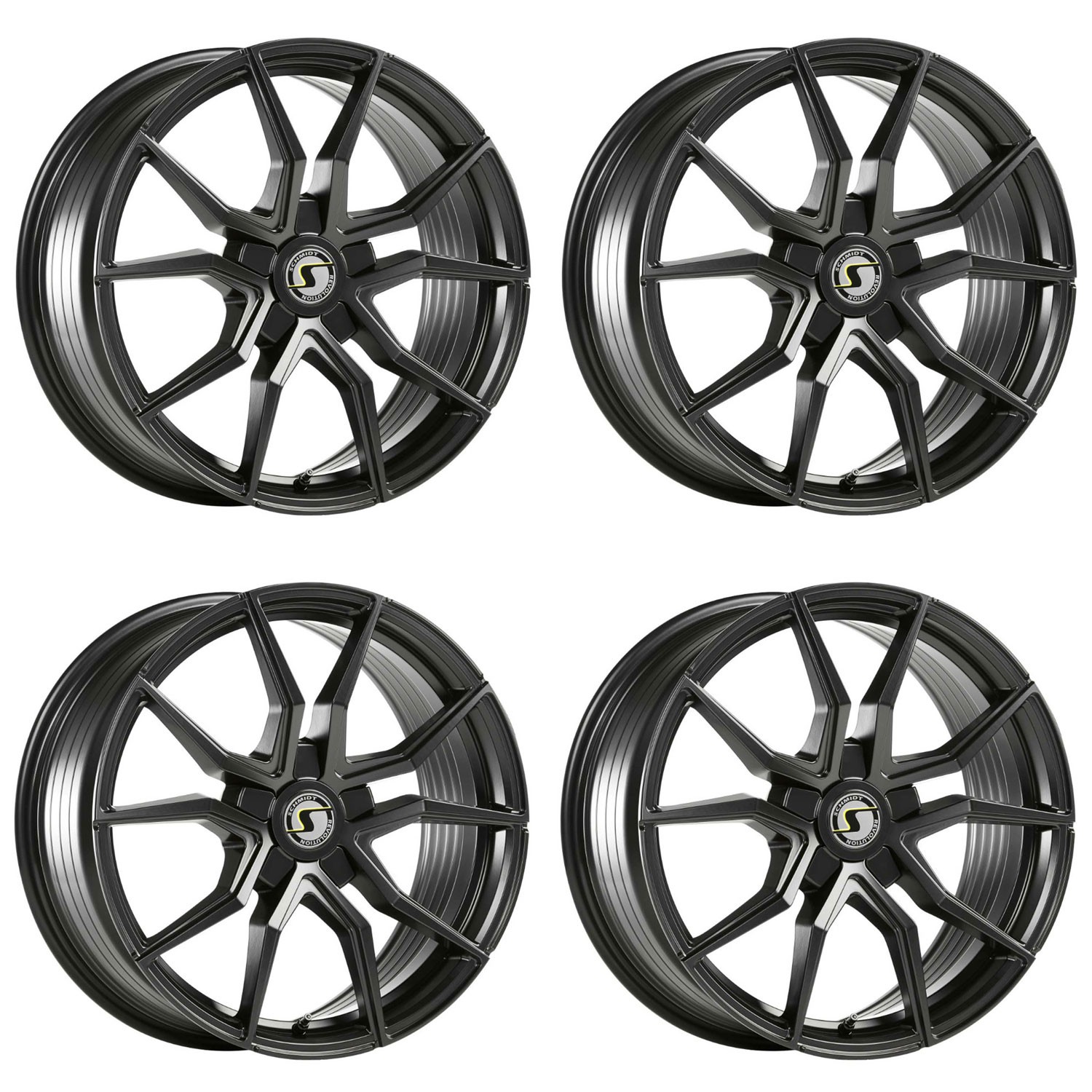 4 Schmidt wheels Drago 9.0Jx20 + 11.0Jx20 5x130 SW for Bentley Continental GT Ty