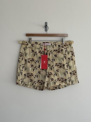 Orlebar Brown Swimming Beach Shorts Setter Catkin Floral Medium W32 Short New
