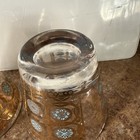 2 MCM 1950'S VTG CULVER 22K GOLD LOWBALL GLASSES GOLD/TURQUOISE SET cocktail — photo 5