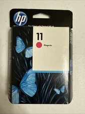 New Genuine HP 11 Magenta Ink Cartridge C4837A Brand New And Sealed