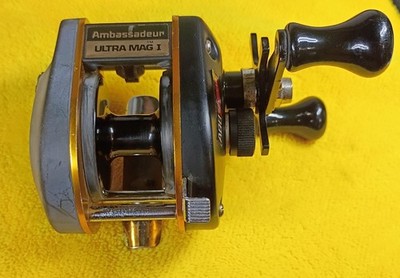 84年 ABU AMBASSADEUR MAGⅠ #840500 ABU GARCIA AMBASSADEUR FISHING REEL - ABU ULTRA MAG 1 - smooth