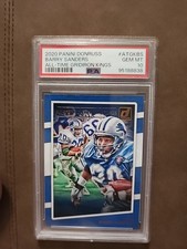 2020 Panini Donruss - All-Time Gridiron Kings Barry Sanders #ATGK-BS - Lions
