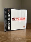 Metal Gear Solid (Sony PlayStation 1, 1998) PS1 Complete Black Label - Tested