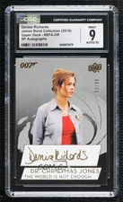 2019 James Bond Collection SP 52/99 Denise Richards Dr Christmas Jones Auto p1l