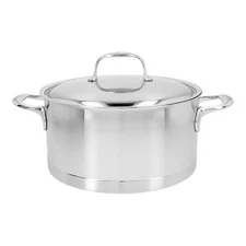 Demeyere Atlantis 5.5 qt, 18/10 Stainless Steel, Dutch Oven With Lid