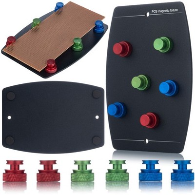 Magnetische Halterung für Rosfix Leiterplatten | 6 Magnete | 100x140 mm, hitz...