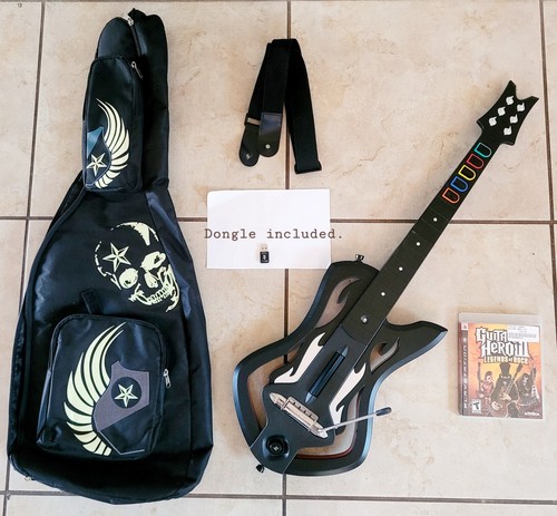 Guitar Hero: Warriors of Rock et Guitare - PS3 - Jeu Occasion Pas Cher