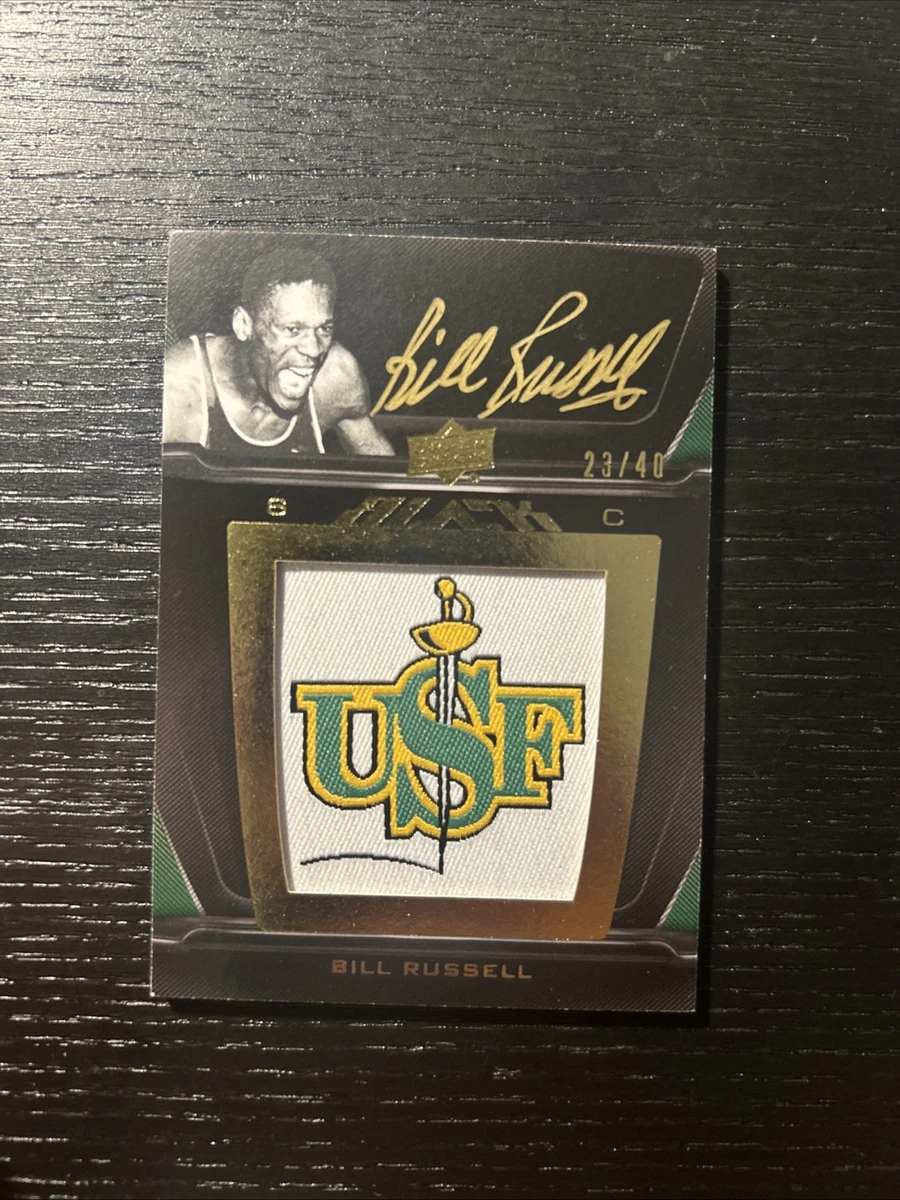 Bill Russell Basketball Original Autographed Sports Trading Cards
