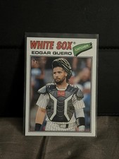 4268 2026 Topps Heritage Edgar Quero Chicago White Sox