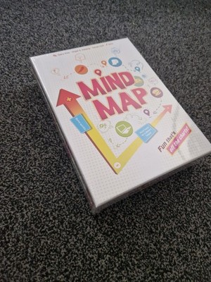 Mind Map Spaß Logik Guess Herausforderung Familie Party Brettspiel Alter 10+ Neu 