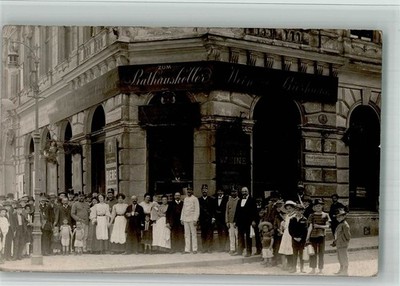 13719050 - Vienna Gasthaus zum Rathauskeller Hubner Elterleinplatz 4 Hernals 1910
