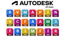 AutoDesk Vollversion Abo 12 Monate | Autodesk Suite | 3 Geräte | All Apps